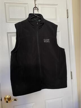 Tri-Mountain Softshell Black Men's Vest XL